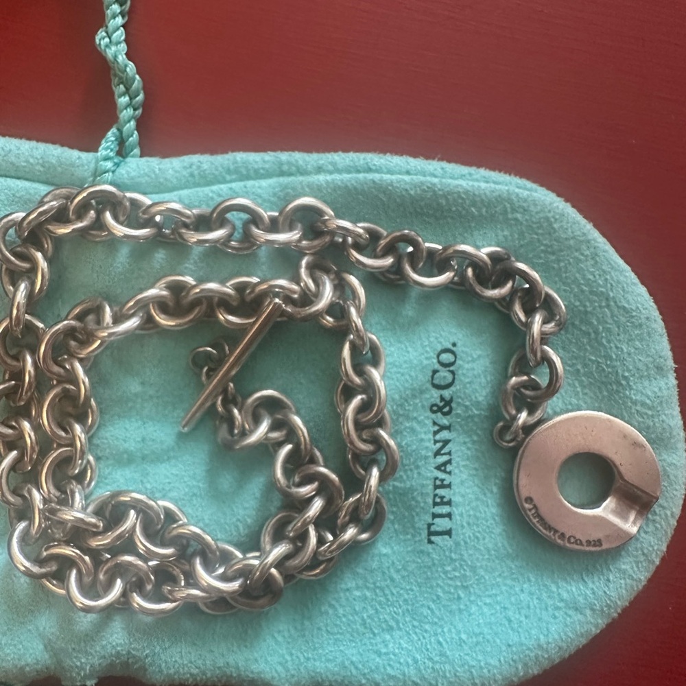 Tiffany & Co. Silver Toggle Necklace - Picture 3 of 6